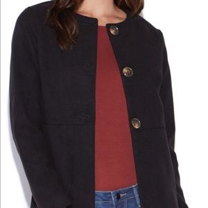 Black 3/4 Length Coat